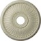 Ekena Millwork Berkshire Ceiling Medallion (Canopies up to 6 3/8"), 20 1/8"OD x 3 7/8"ID x 1 7/8"P, Clear Yellow CM20BE1CYF - alternate 1